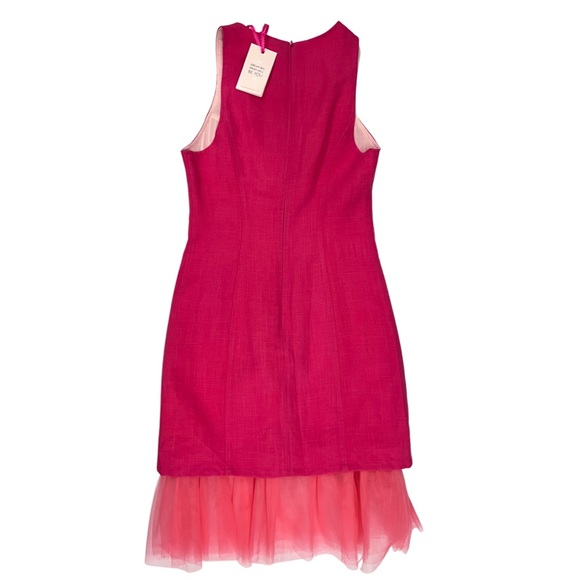 NWT $150 Julie Brown NYC Zane Dress -watermelon Size 2 - Picture 3 of 10